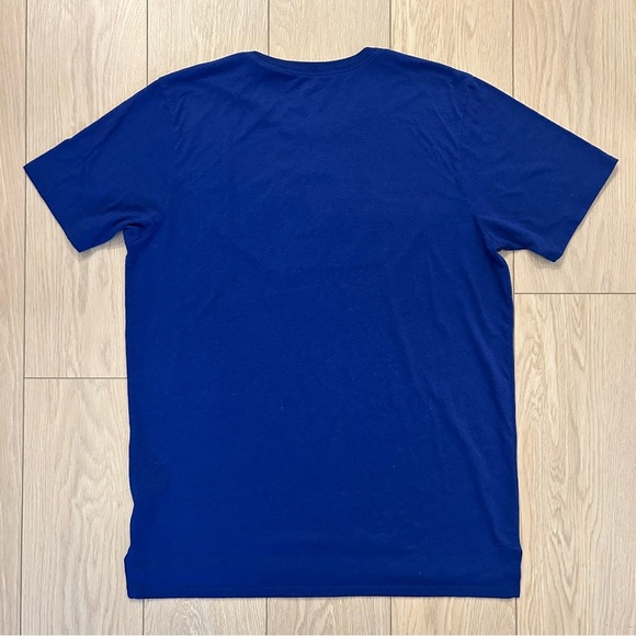 Nike Air Jordan Engraved Graphic Blue T-Shirt Men’s Size Large - Picture 5 of 6